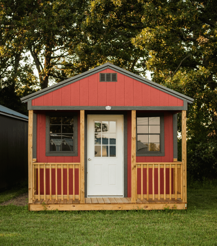 red cabin