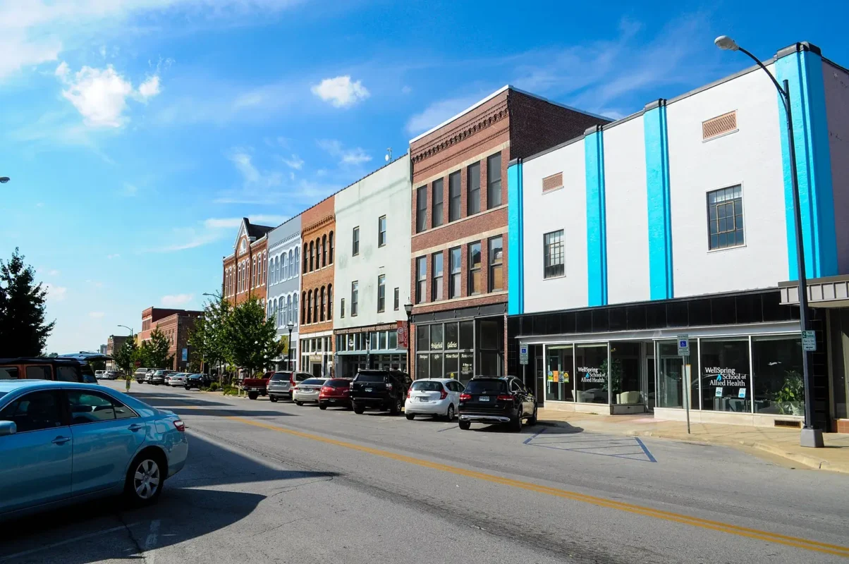 Commercial Street Historic District Springfield Missouri